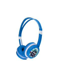 Gembird MHP-JR-B auricular y casco Auriculares Alámbrico Diadema Música Azul
