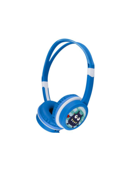 Gembird MHP-JR-B auricular y casco Auriculares Alámbrico Diadema Música Azul