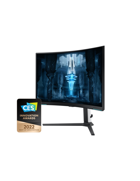 Samsung G85NB pantalla para PC 81,3 cm (32") 3840 x 2160 Pixeles 4K Ultra HD LED Blanco