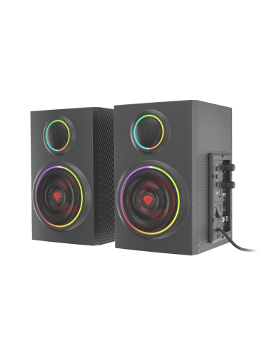 GENESIS Helium 300 BT conjunto de altavoces 24 W PC/ordenador portátil Negro 2.0 canales De 2 vías Bluetooth