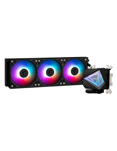 MSI MAG Coreliquid I360 Carcasa del ordenador Sistema de refrigeración líquida todo en uno 12 cm Negro 1 pieza(s)