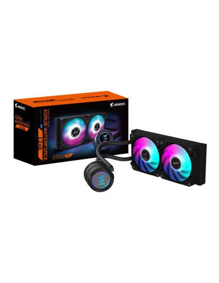 GIGABYTE AORUS WATERFORCE II 240 Procesador Sistema de refrigeración líquida todo en uno 12 cm Negro