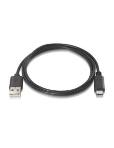 AISENS A107-0051 cable USB USB 2.0 1 m USB A USB C Negro 2
