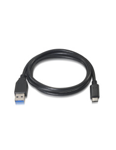 AISENS A107-0060 cable USB USB 3.2 Gen 2 (3.1 Gen 2) 1 m USB A USB C Negro 2