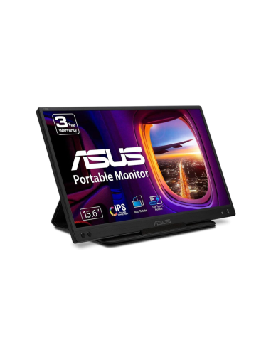 ASUS ZenScreen MB166C pantalla para PC 39,6 cm (15.6") 1920 x 1080 Pixeles Full HD LED Negro