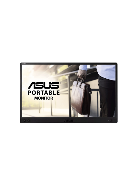 ASUS ZenScreen MB166C pantalla para PC 39,6 cm (15.6") 1920 x 1080 Pixeles Full HD LED Negro