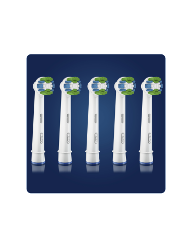 Oral-B Precision Clean 80339350 cepillo de cabello 5 pieza(s) Azul, Blanco