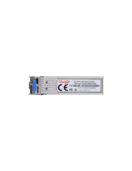 Ruijie Networks GE-SFP-LX20-SM1310-BIDI red modulo transceptor Fibra óptica 1000 Mbit/s
