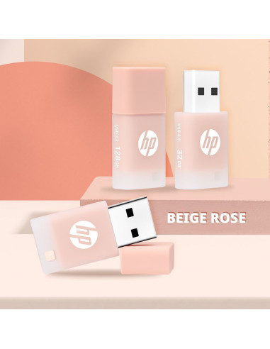 HP HPFD768K-64 unidad flash USB 64 GB USB tipo A 3.2 Gen 1 (3.1 Gen 1) Beige, Rosa