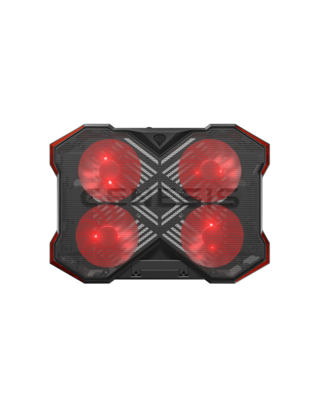 GENESIS Oxid 260 almohadilla fría 43,9 cm (17.3") 1010 RPM Negro, Rojo