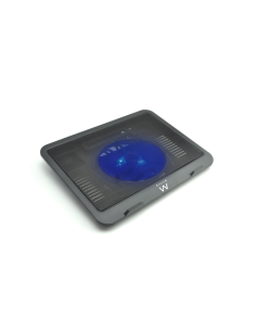 Ewent EW1250 almohadilla fría 40,6 cm (16") 1000 RPM Negro