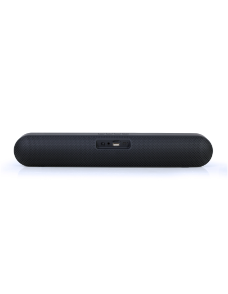 Gembird SPKBT-BAR400L altavoz soundbar Negro 2.0 canales 10 W