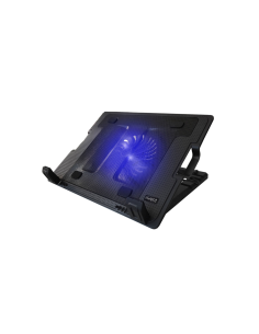 Ewent EW1258 almohadilla fría 43,2 cm (17") 1000 RPM Negro