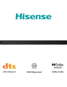 Hisense HS205G Negro 2.0 canales 120 W