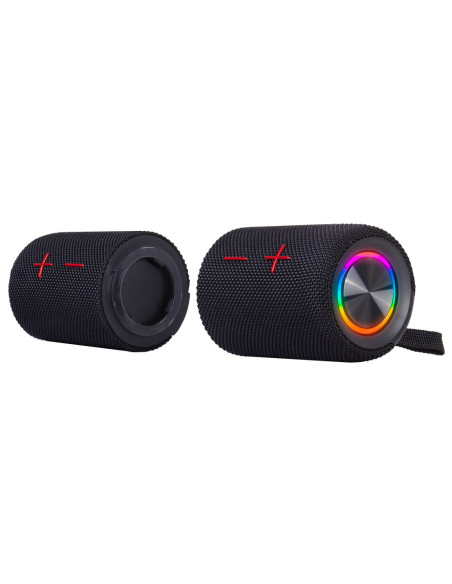 Trevi XR 8A44 DOUBLE Altavoz portátil estéreo Negro 20 W