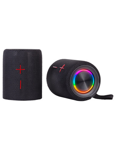 Trevi XR 8A44 DOUBLE Altavoz portátil estéreo Negro 20 W