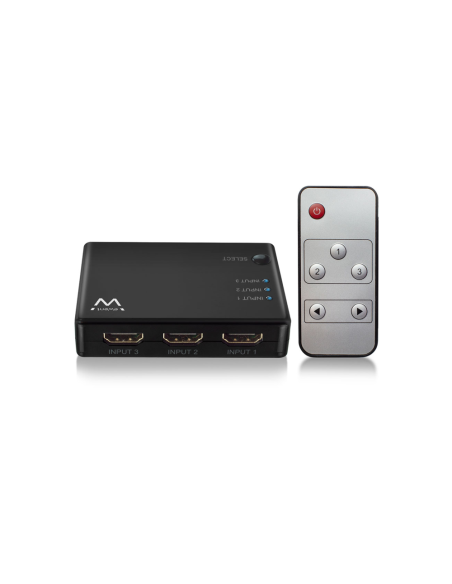 Ewent EW3730 interruptor de video HDMI