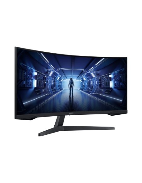 Samsung G55T pantalla para PC 86,4 cm (34") 3440 x 1440 Pixeles UltraWide Quad HD LED Negro