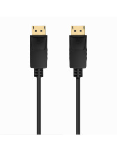 AISENS Cable DISPLAYPORT V1.2 CCS 4K@60Hz, DP/M-DP/M, Negro, 0.5m