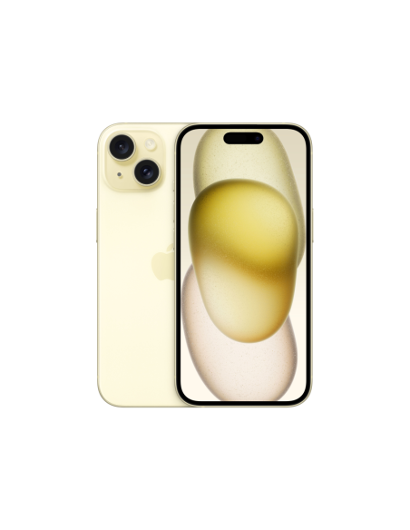 Apple iPhone 15 15,5 cm (6.1") SIM doble iOS 17 5G USB Tipo C 256 GB Amarillo