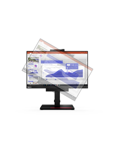 Lenovo ThinkCentre Tiny in One pantalla para PC 54,6 cm (21.5") 1920 x 1080 Pixeles Full HD LED Negro
