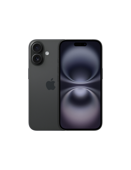 Apple iPhone 16 15,5 cm (6.1") SIM doble iOS 18 5G USB Tipo C 128 GB Negro