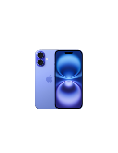 Apple iPhone 16 15,5 cm (6.1") SIM doble iOS 18 5G USB Tipo C 128 GB Azul