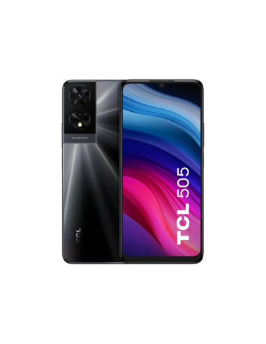 TCL 505 17,1 cm (6.75") SIM doble Android 14 4G USB Tipo C 6 GB 256 GB 5010 mAh Gris