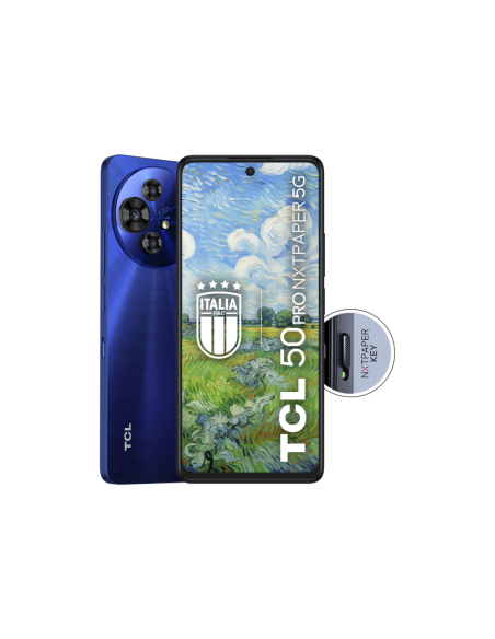 TCL 50 Pro NXTPAPER 5G 17,3 cm (6.8") SIM doble Android 14 USB Tipo C 8 GB 512 GB 5010 mAh Azul