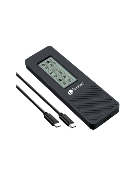 Leotec LEM2EXT01 disco duro externo USB Tipo C 3.2 Gen 2 (3.1 Gen 2) Negro