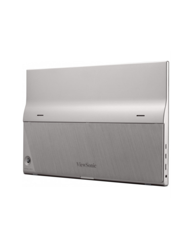 Viewsonic TD1655 pantalla para PC 39,6 cm (15.6") 1920 x 1080 Pixeles Full HD LED Pantalla táctil Multi-usuario Negro, Plata