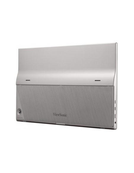 Viewsonic TD1655 pantalla para PC 39,6 cm (15.6") 1920 x 1080 Pixeles Full HD LED Pantalla táctil Multi-usuario Negro, Plata