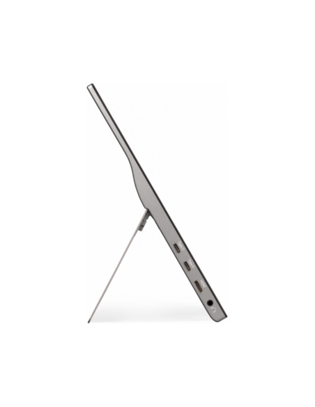 Viewsonic TD1655 pantalla para PC 39,6 cm (15.6") 1920 x 1080 Pixeles Full HD LED Pantalla táctil Multi-usuario Negro, Plata