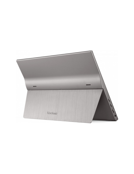 Viewsonic TD1655 pantalla para PC 39,6 cm (15.6") 1920 x 1080 Pixeles Full HD LED Pantalla táctil Multi-usuario Negro, Plata