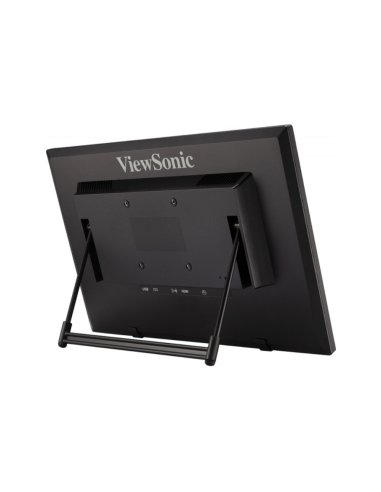 Viewsonic TD1630-3 pantalla para PC 39,6 cm (15.6") 1366 x 768 Pixeles HD LCD Pantalla táctil Multi-usuario Negro
