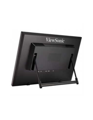 Viewsonic TD1630-3 pantalla para PC 39,6 cm (15.6") 1366 x 768 Pixeles HD LCD Pantalla táctil Multi-usuario Negro