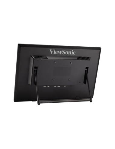 Viewsonic TD1630-3 pantalla para PC 39,6 cm (15.6") 1366 x 768 Pixeles HD LCD Pantalla táctil Multi-usuario Negro