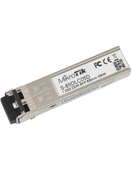 Mikrotik S-85DLC05D red modulo transceptor 1250 Mbit/s SFP 850 nm