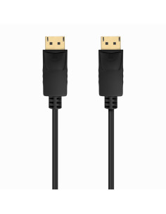 AISENS Cable DISPLAYPORT V1.2 CCS 4K@60Hz, DP/M-DP/M, Negro, 5.0m