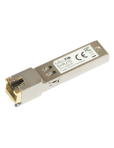 Mikrotik S+RJ10 red modulo transceptor 10000 Mbit/s SFP+