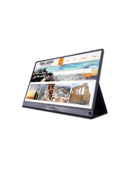 ASUS ZenScreen MB16AC pantalla para PC 39,6 cm (15.6") 1920 x 1080 Pixeles Full HD LED Gris