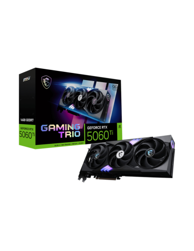 MSI GAMING GeForce RTX 5060 TI 16G TRIO OC NVIDIA 16 GB GDDR7