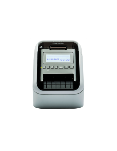 Brother QL-820NWBVMXX1 impresora de etiquetas Térmica directa Color 300 x 600 DPI 176 mm/s Inalámbrico y alámbrico Ethernet DK W