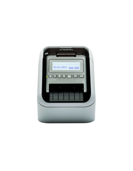 Brother QL-820NWBVMXX1 impresora de etiquetas Térmica directa Color 300 x 600 DPI 176 mm/s Inalámbrico y alámbrico Ethernet DK W