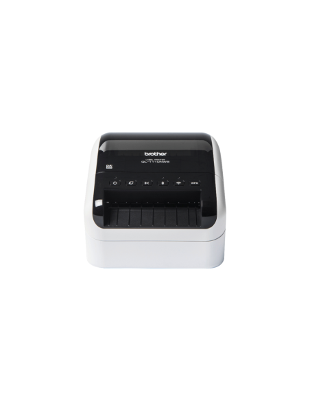 Brother QL-1110NWB impresora de etiquetas Térmica directa 300 x 300 DPI 110 mm/s Inalámbrico y alámbrico Ethernet DK Wifi Blueto