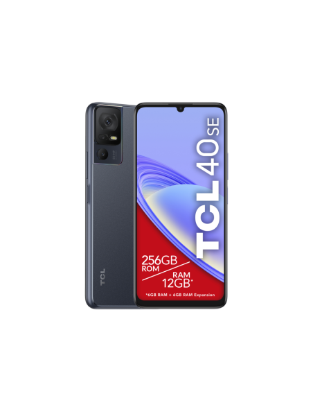 TCL 40 SE 17,1 cm (6.75") SIM doble Android 13 4G USB Tipo C 6 GB 256 GB 5010 mAh Gris