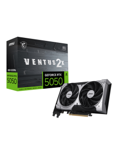 MSI GEFORCE RTX 5050 8G VENTUS 2X OC tarjeta gráfica NVIDIA 8 GB GDDR6