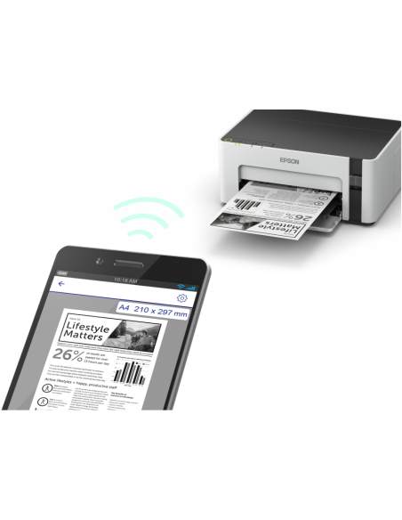 Epson EcoTank ET-M1120 impresora de inyección de tinta 1440 x 720 DPI A4 Wifi