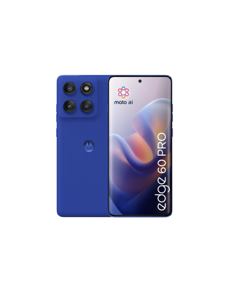 Motorola edge 60 pro 16,9 cm (6.67") SIM doble Android 15 5G USB Tipo C 12 GB 512 GB 6000 mAh Azul