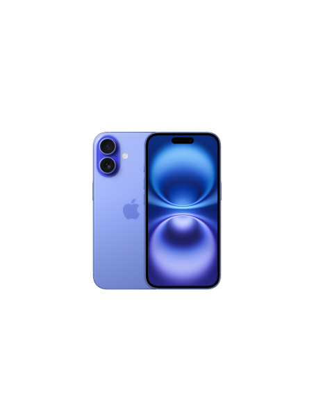 Apple iPhone 16 15,5 cm (6.1") SIM doble iOS 18 5G USB Tipo C 128 GB Azul